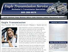 Tablet Screenshot of eagletransmission.net